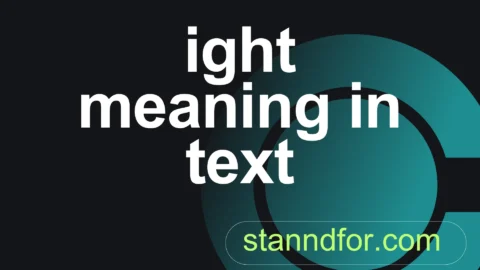 ight meaning in text