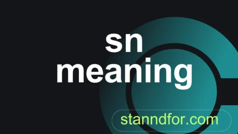 sn meaning