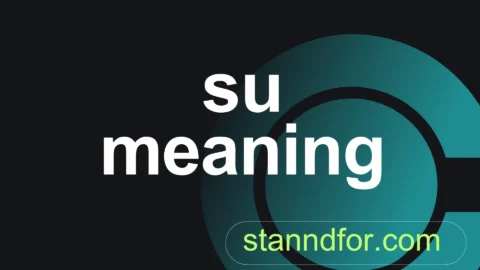 su meaning
