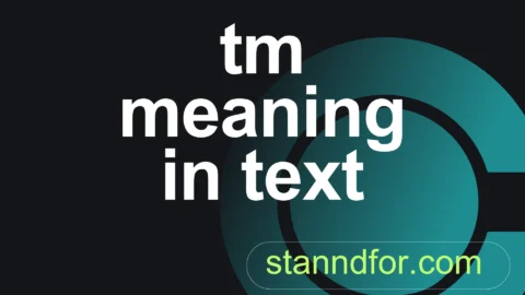 tm meaning in text