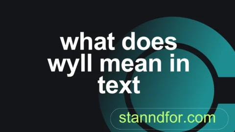 what does wyll mean in text