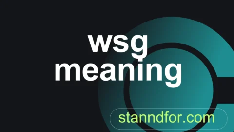 wsg meaning