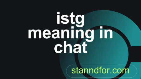 istg meaning in chat