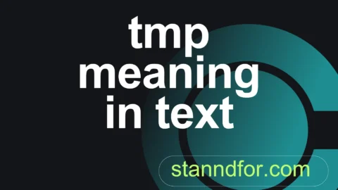 tmp meaning in text