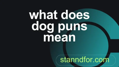 what does dog puns mean