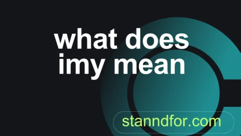 what does imy mean