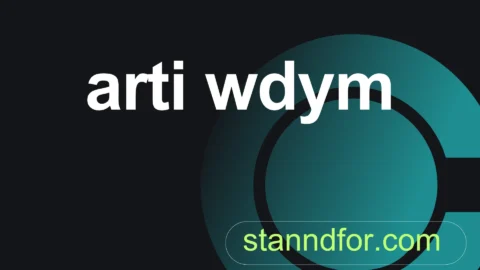 arti wdym