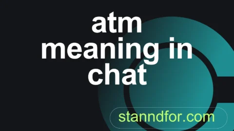 atm meaning in chat