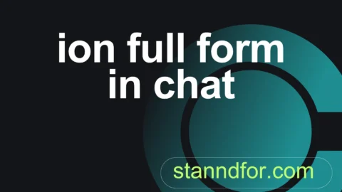 ion full form in chat