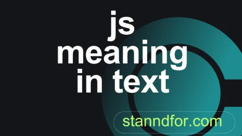 js meaning in text