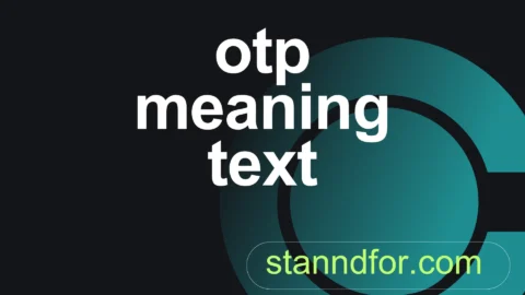 otp meaning text