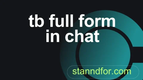 tb full form in chat