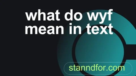 what do wyf mean in text