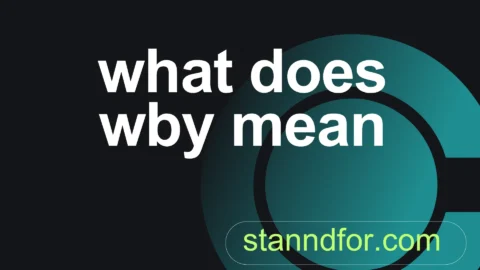 what does wby mean