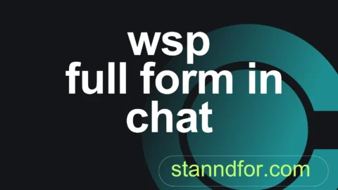 wsp full form in chat