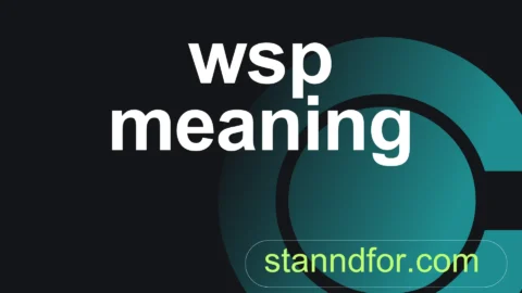 wsp meaning