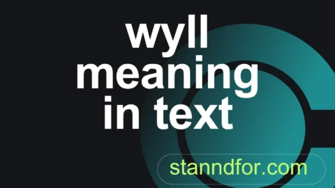 wyll meaning in text